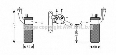 AVA QUALITY COOLING rtd442 -  Осушитель, кондиционер